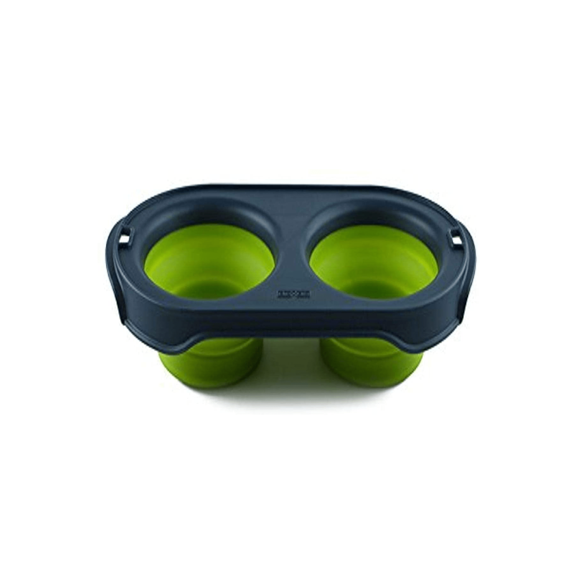 Dexas Popware for Pets Double Bowl Collapsible Travel Feeder
