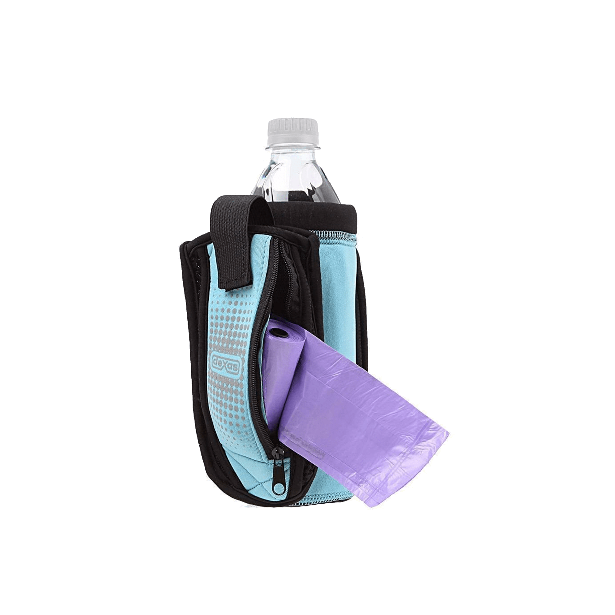 Dexas Bottle Pocket Insulated Neoprene Bottle Holder with Travel Cup