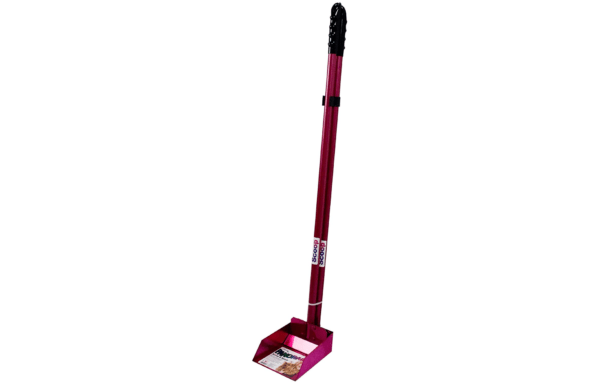 Flexrake 57WR Raspberry Panorama Small Pan and Spade Set with 3-Inch Aluminum Handle