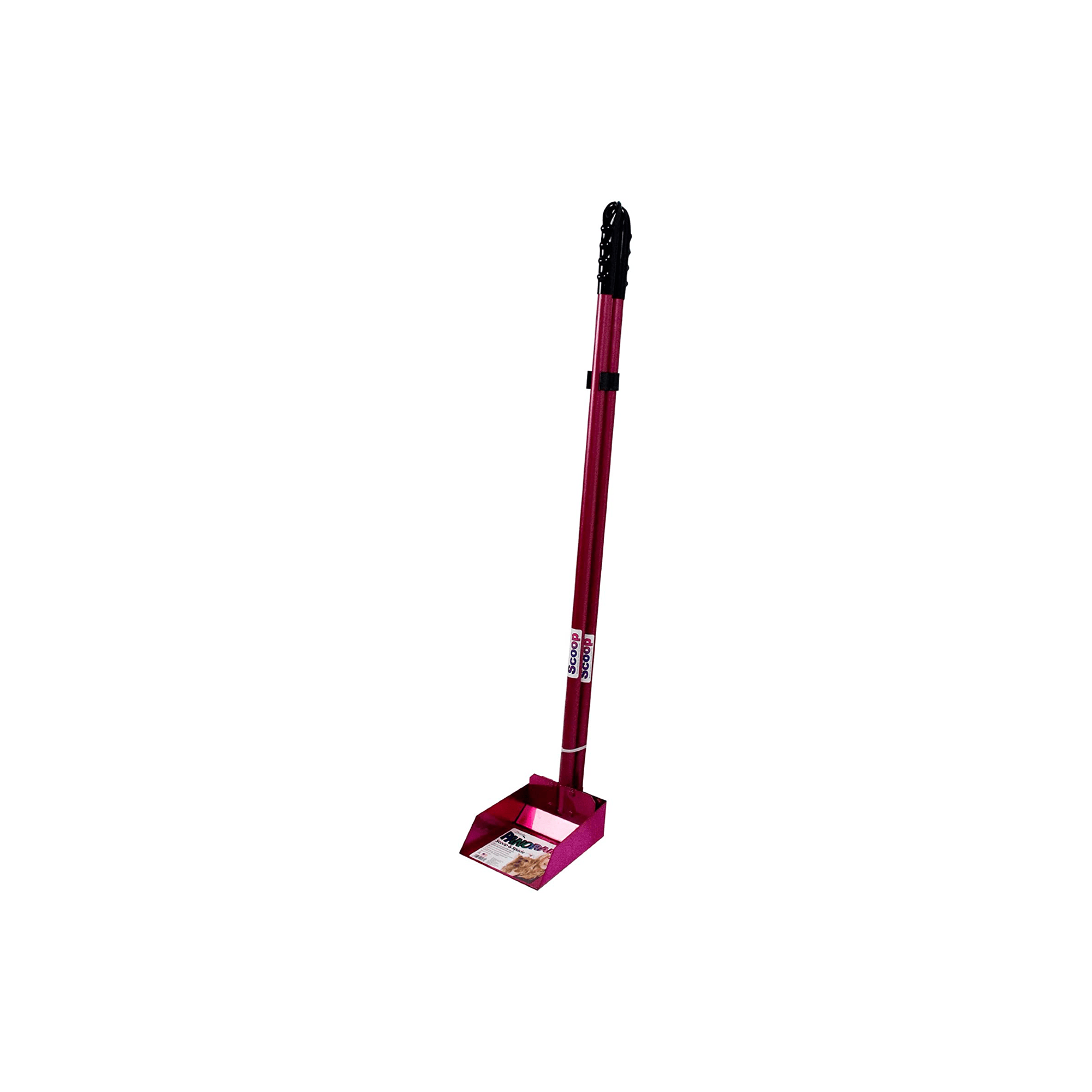 Flexrake 57WR Raspberry Panorama Small Pan and Spade Set with 3-Inch Aluminum Handle
