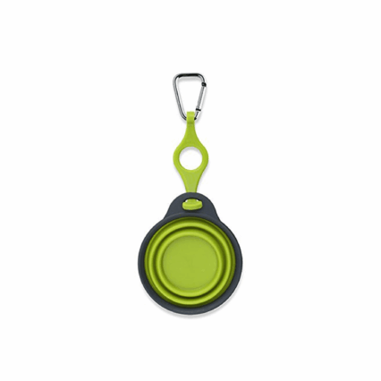 Dexas Popware for Pets Travel Pet Cup with Bottle Holder and Carabiner.