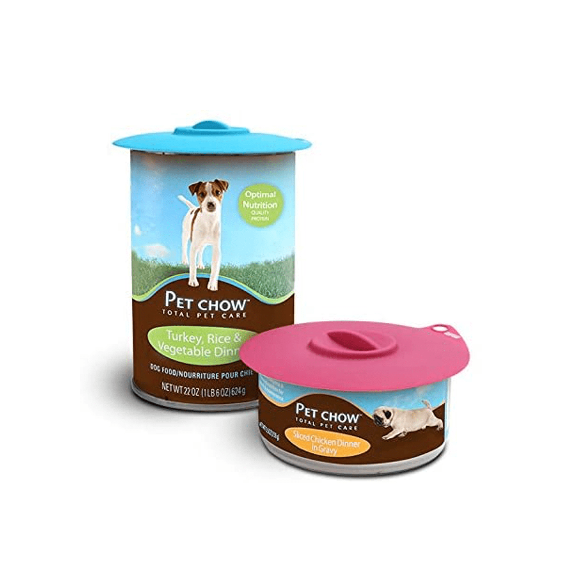 Popware for Pets Dexas Flexible Suction Pet Food Lid