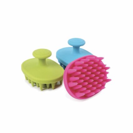 Dexas Popware for Pets BrushBuster Silicone Dog Grooming Brush