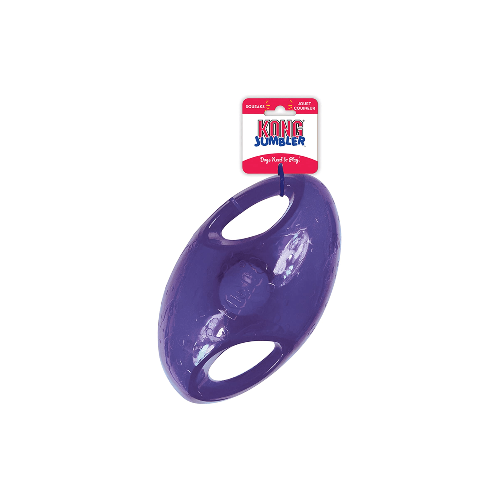 KONG Jumbler Football Dog Toy