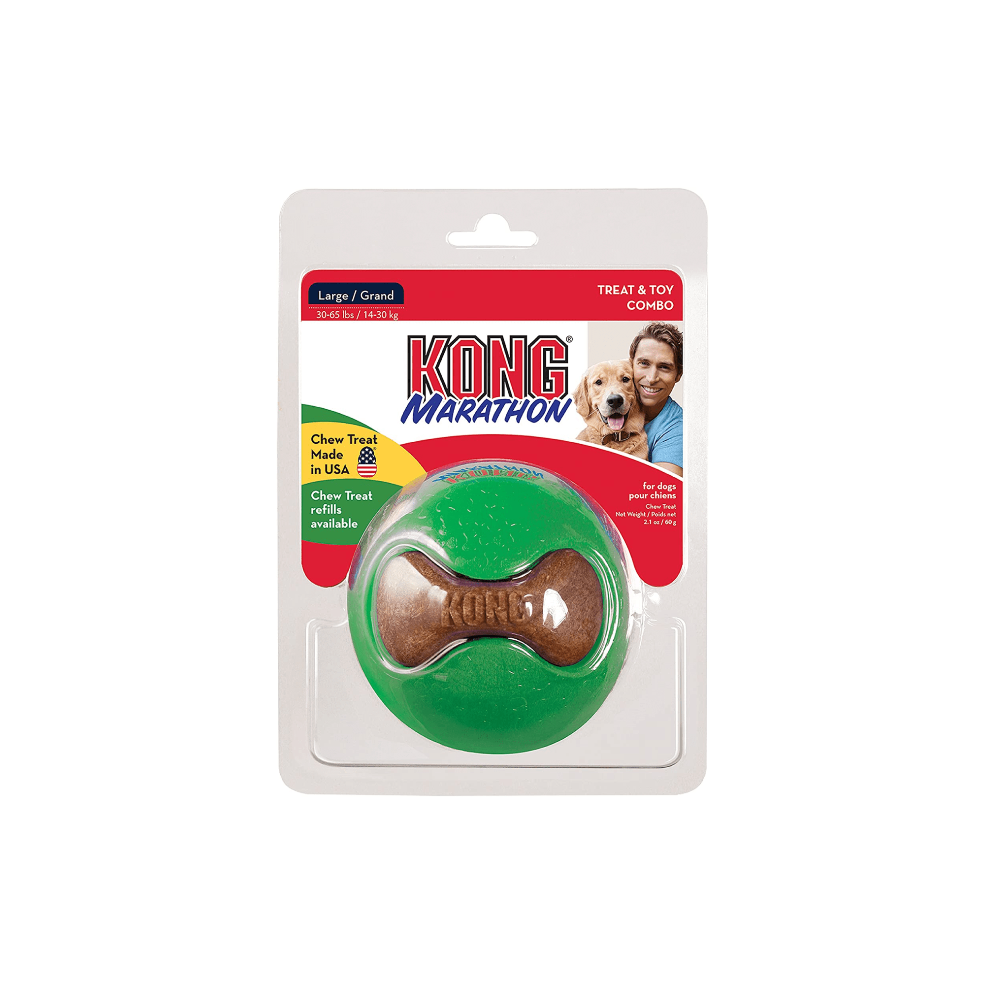 KONG Marathon Ball Dog Toy, Large