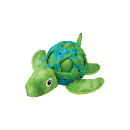 KONG Sea Shells Turtle Dog Toy