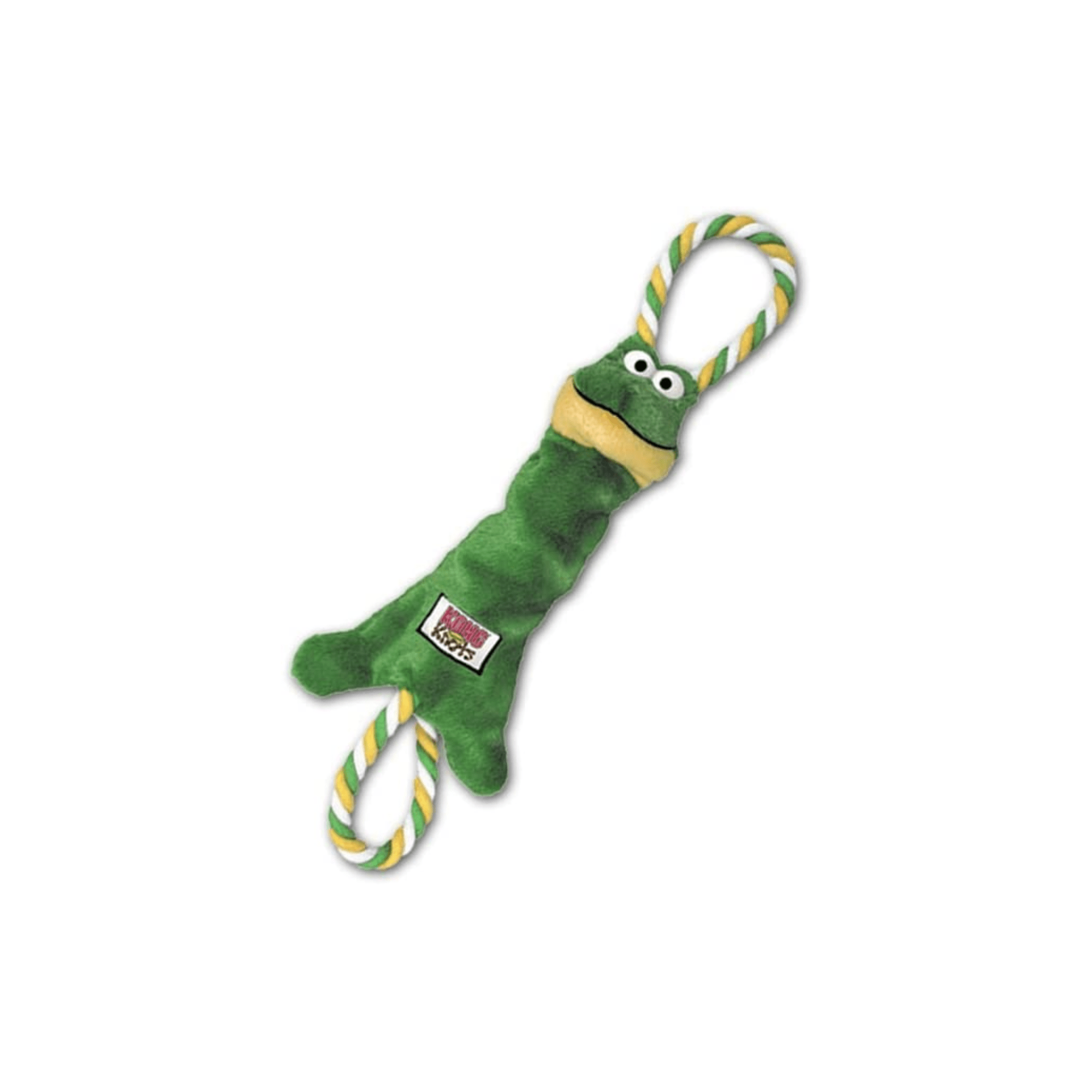 KONG Tugger Knots Frog Dog Toy