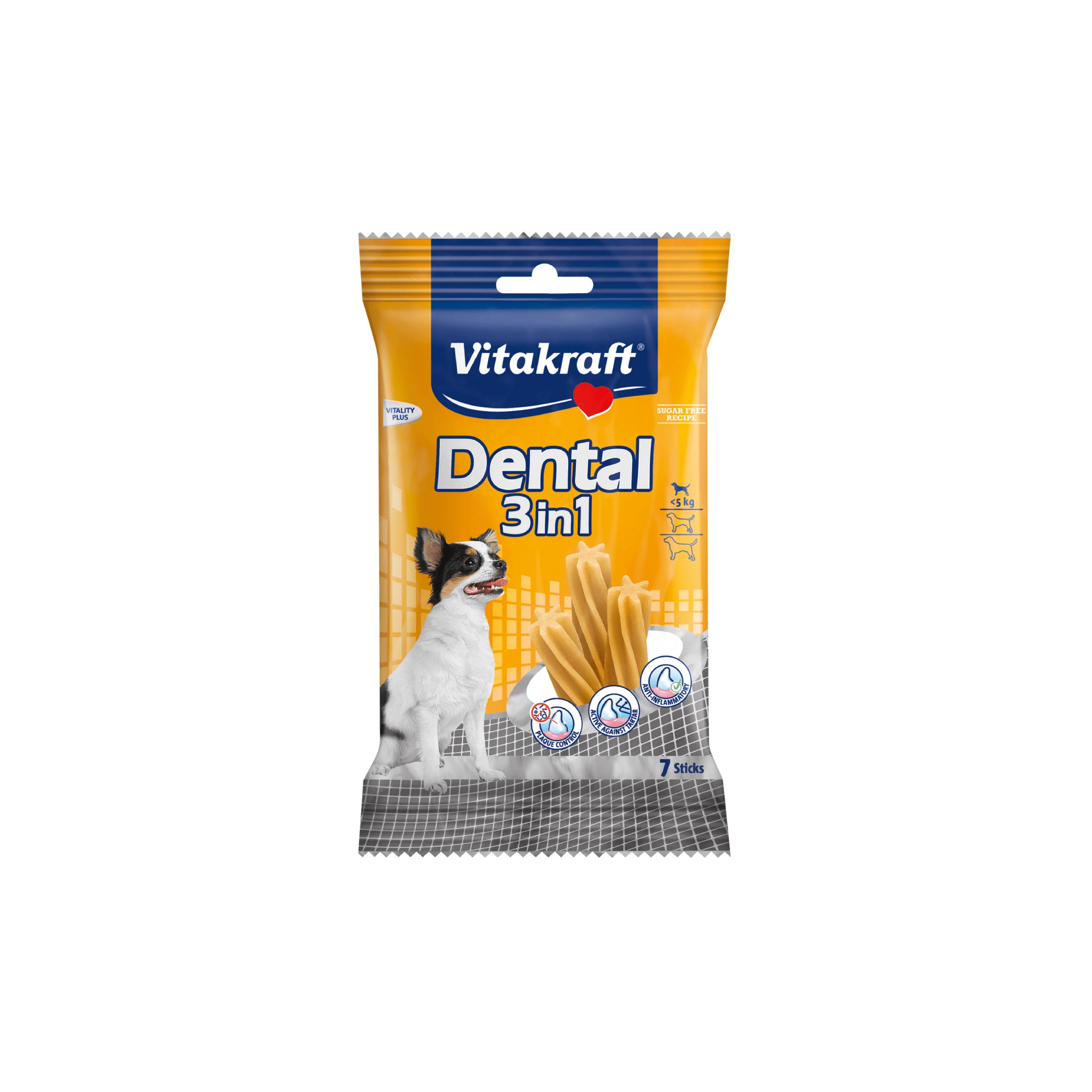 Vitakraft Dental 3-In-1 Original Dog Treats