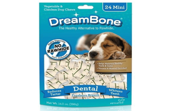 DreamBone Dental Dog Chew, Twenty-Four Mini