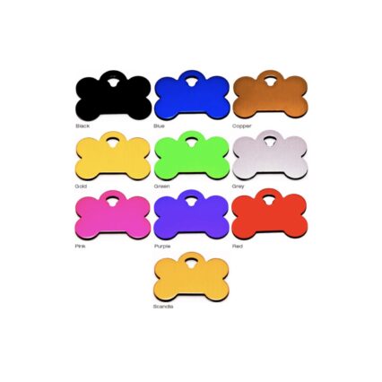 Custom Metal Small Bone Tag