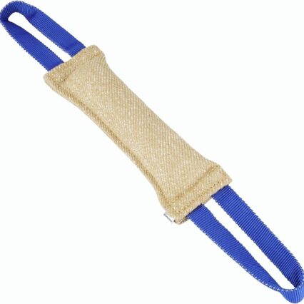 Sprenger Teething Sausage for Dogs I Very Robust Dog Toy Made of Durable Jute I Tug of War and Tug Games