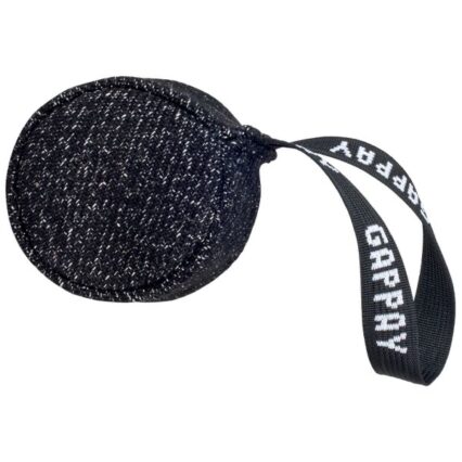 Gappay Nylcot Dog Training Ball with a handle.